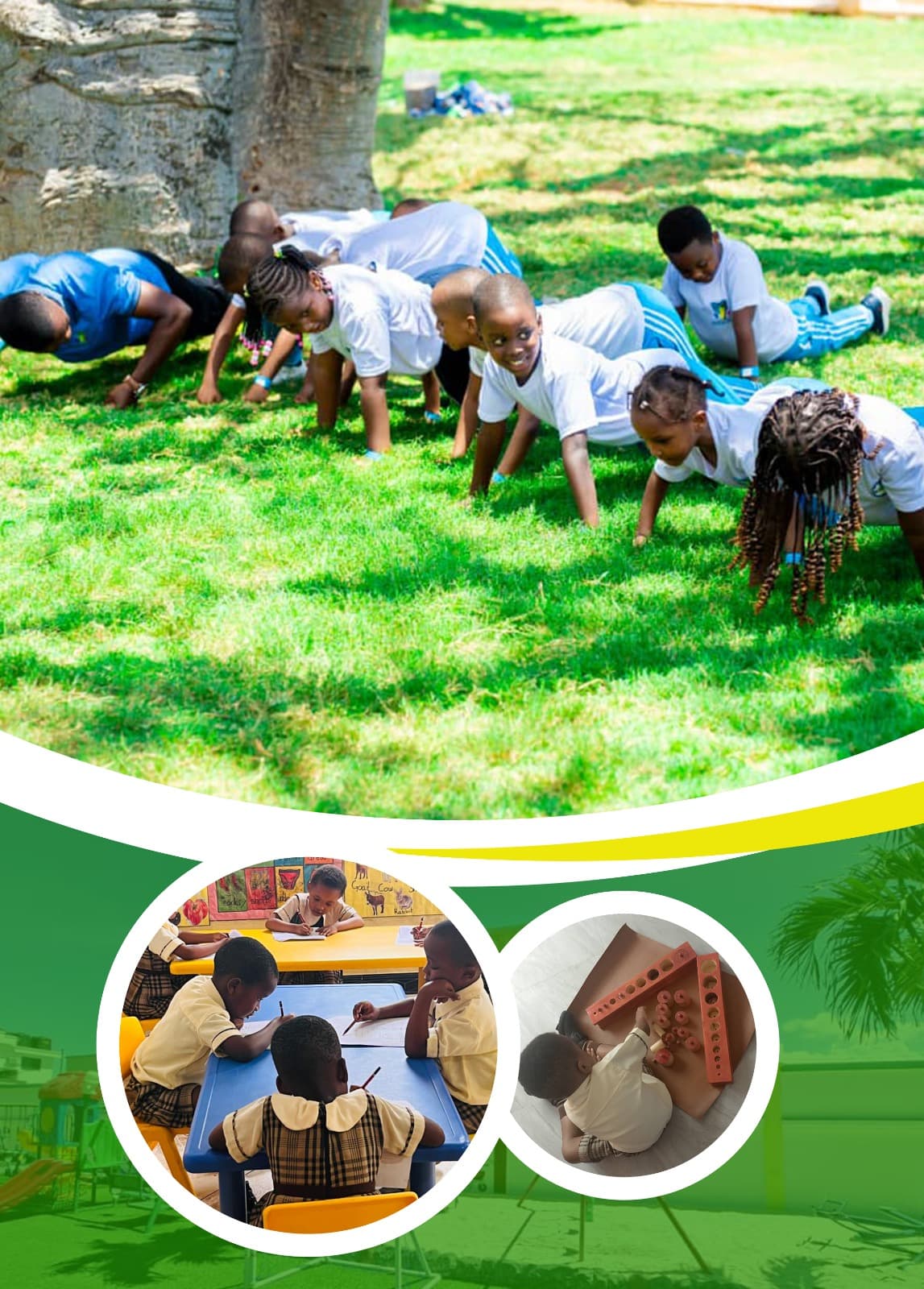 Children learning at High Hope