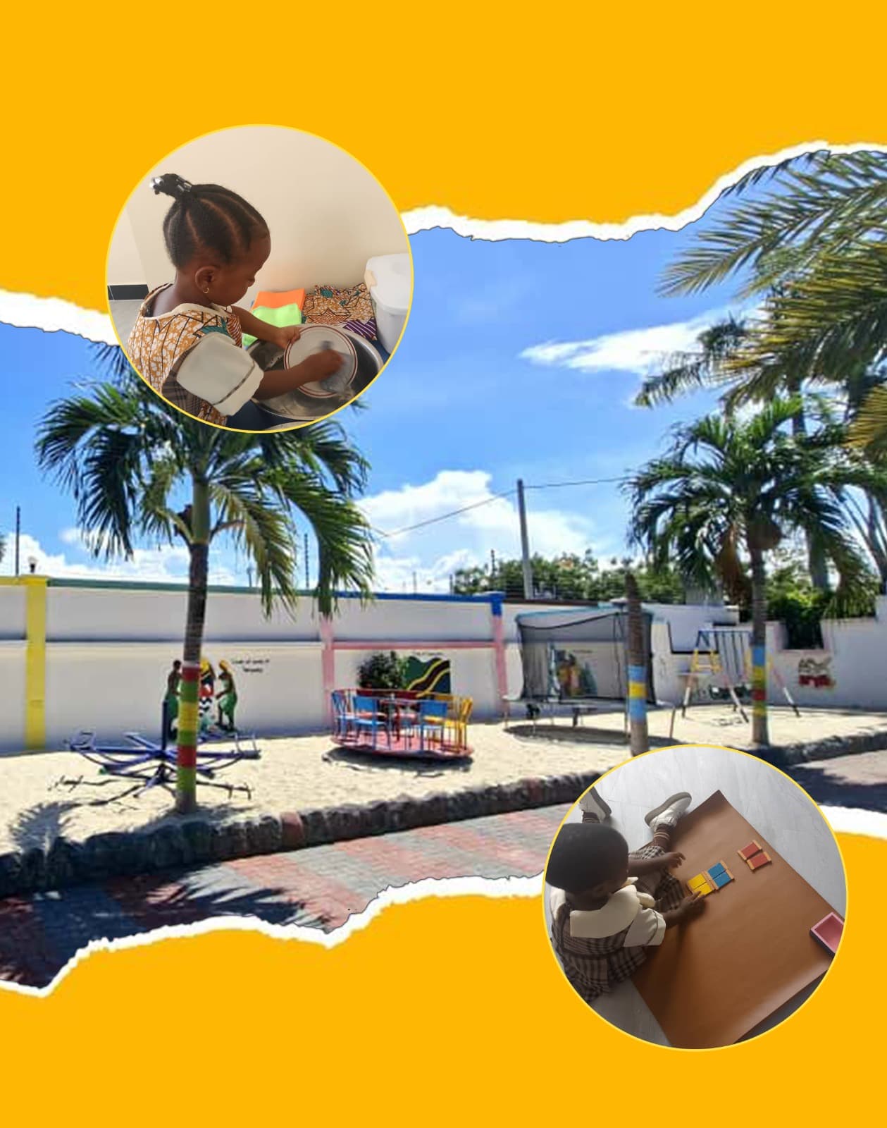 Outdoor play area