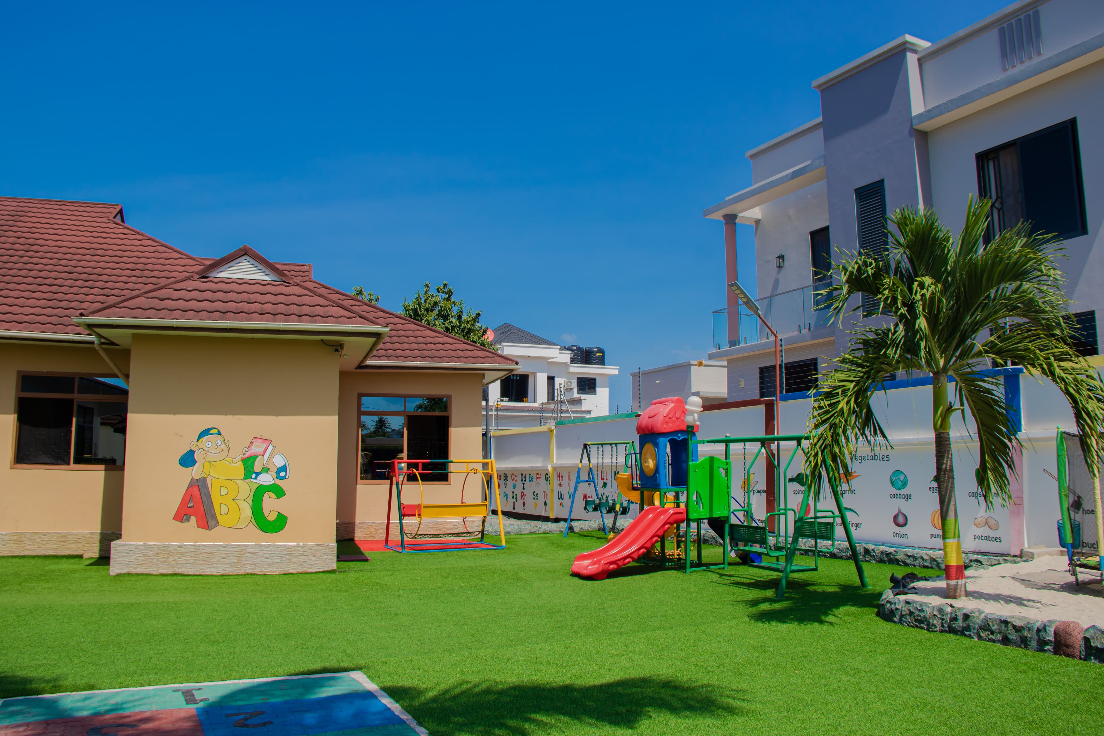 School playground at High Hope Daycare